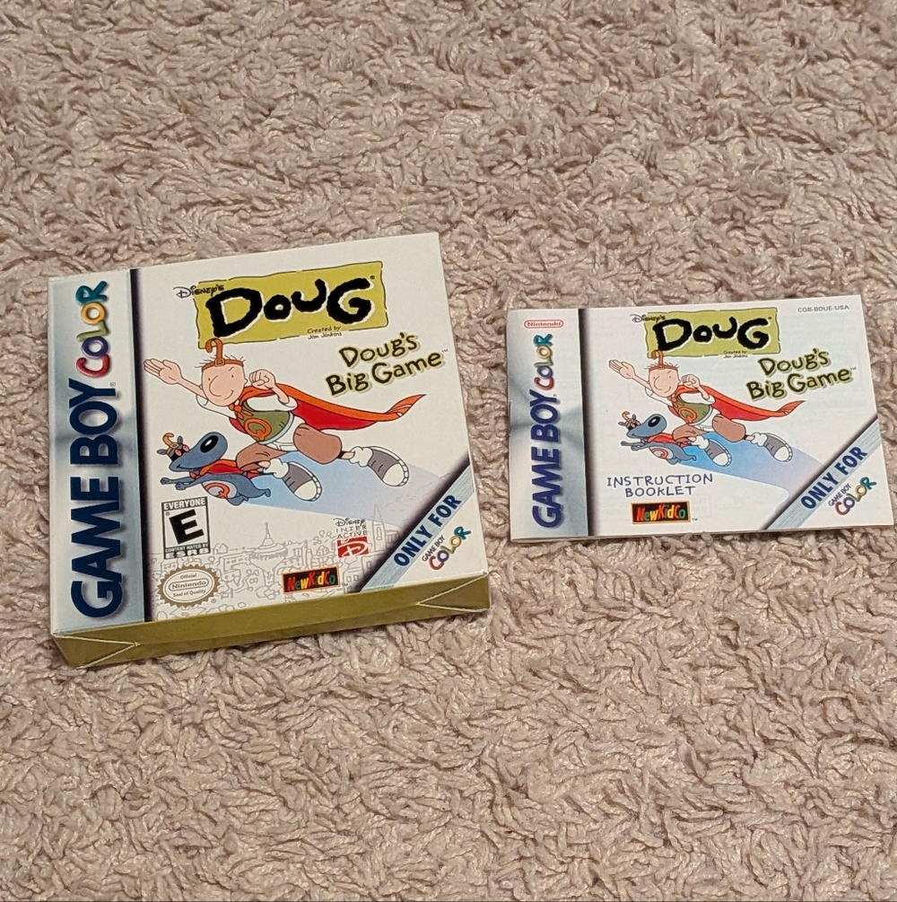 Doug's big Game GBC Box Only
